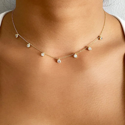 Stone Charms Necklace