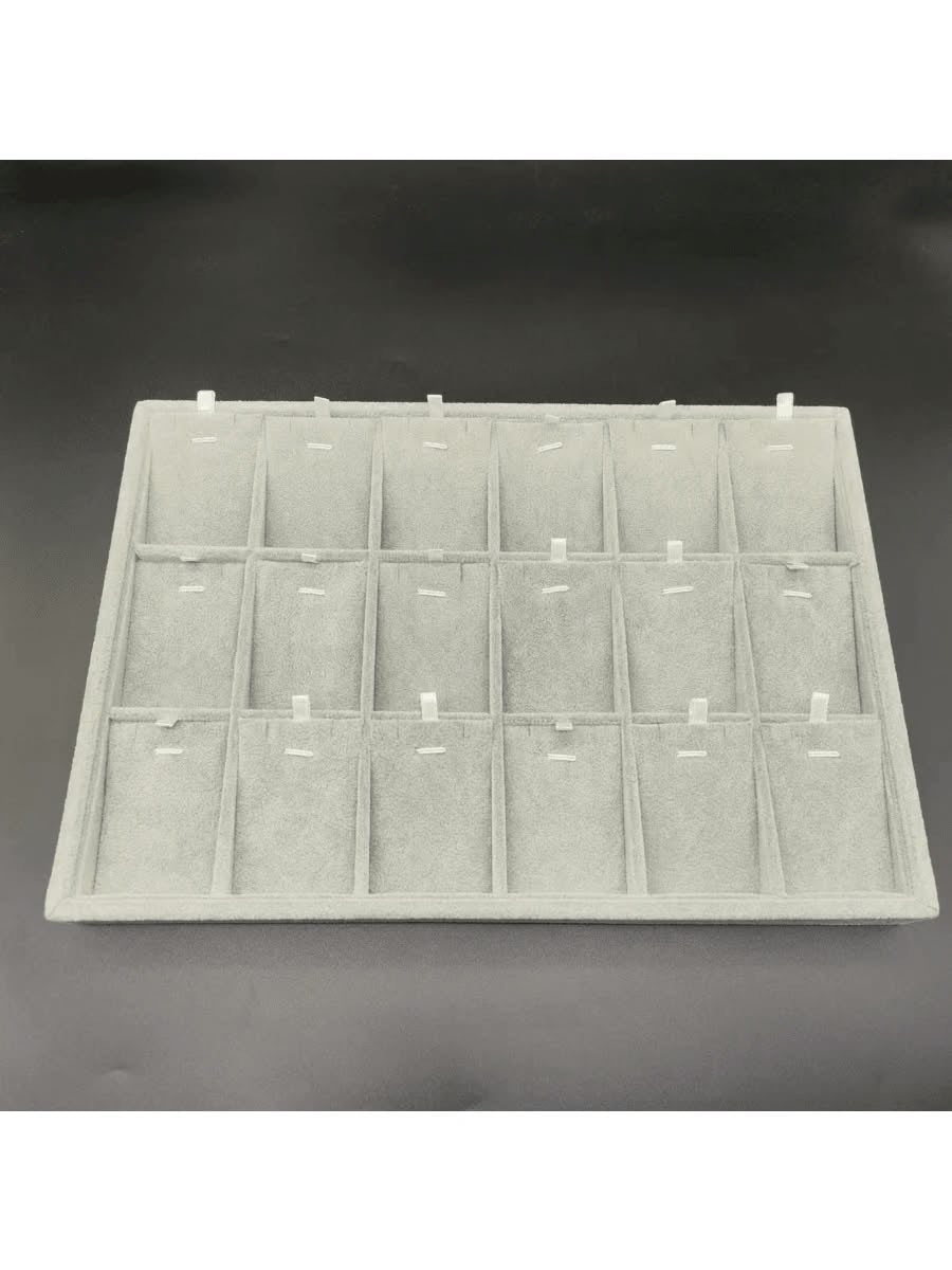 Necklace Display Tray (18 compartments)