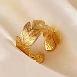 Chunky adjustable ring