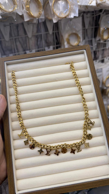 Chunky LV Necklace