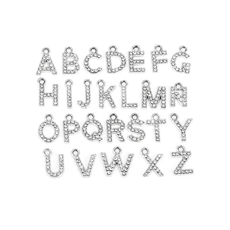 stone Alphabet charms