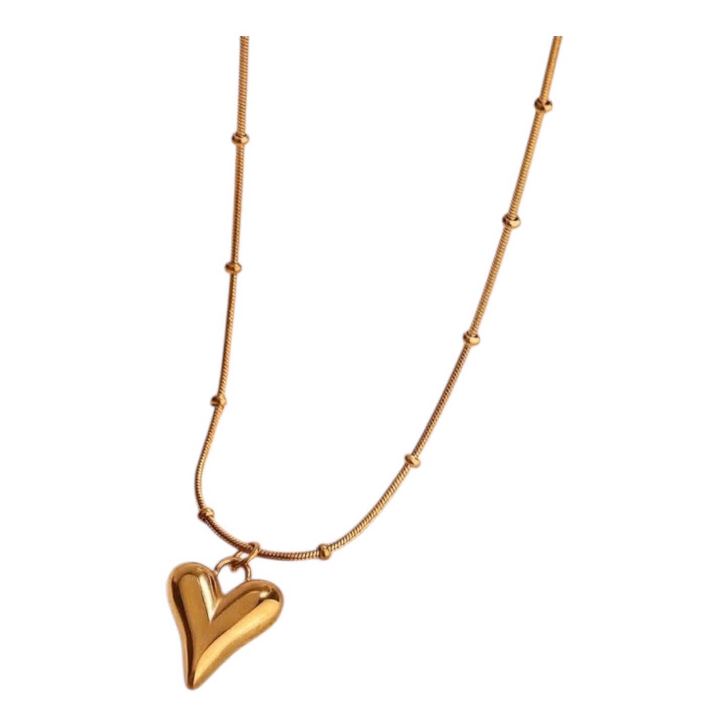 Golden Heart Necklace