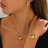 Shell  necklace breclate