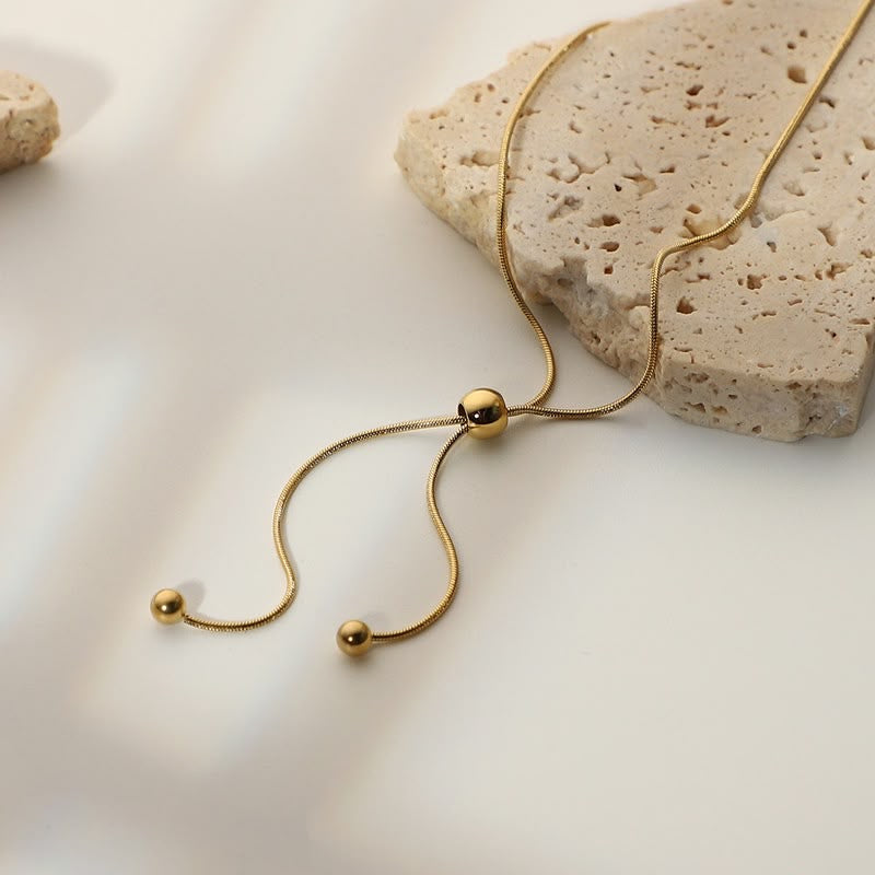 Ball Adjustable Necklace