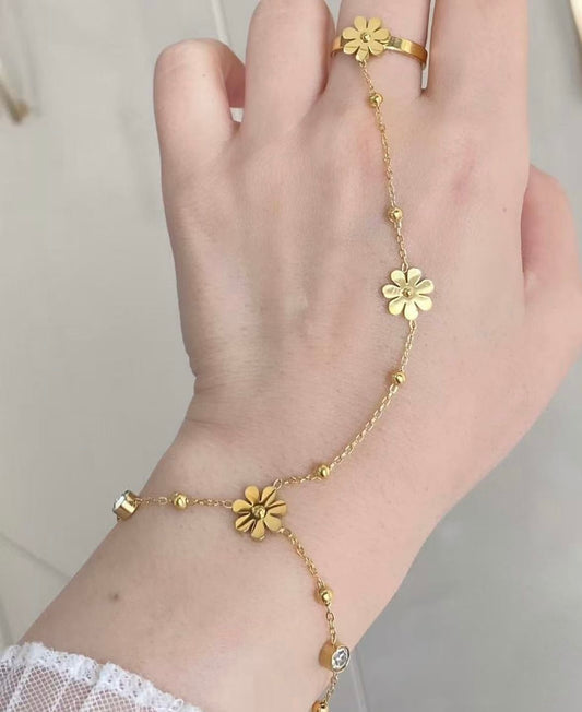 Hand Chain + Ring
