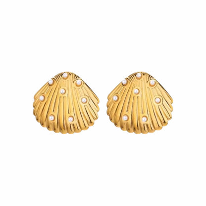 C-shell earring