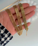 Mesh braclate & necklace