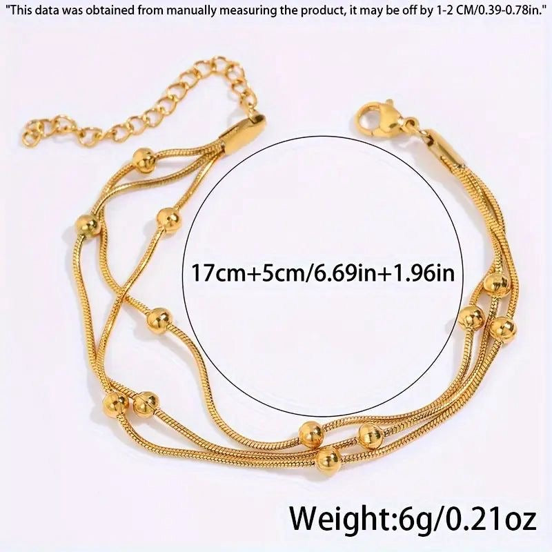 3 layered Bracelet