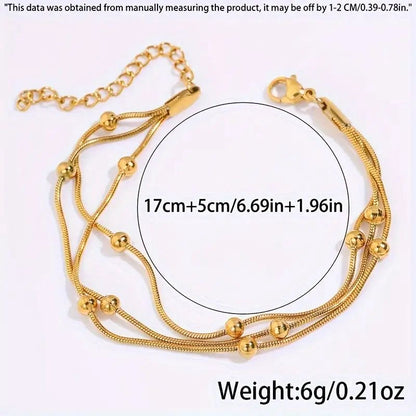 3 layered Bracelet