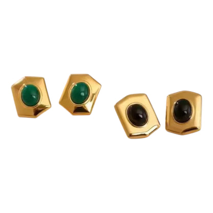 Vintage Stone Earring