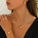 Shell  necklace breclate
