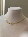 Badam stone necklace