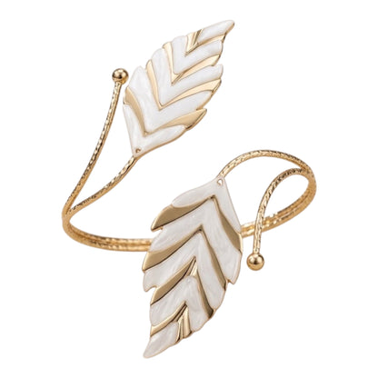 White Leaf ArmCuff