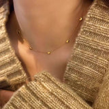 7 heart necklace