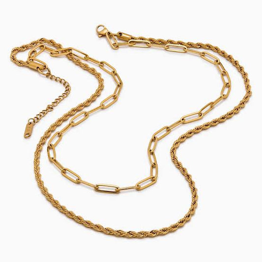 Layered rope Anklet