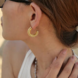 C earrings