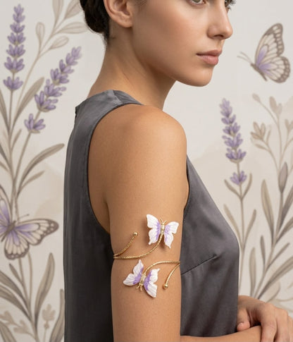 Lilac Butterfly ArmCuff