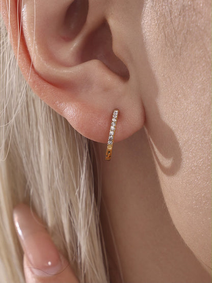 Elegant Stoned Earrings