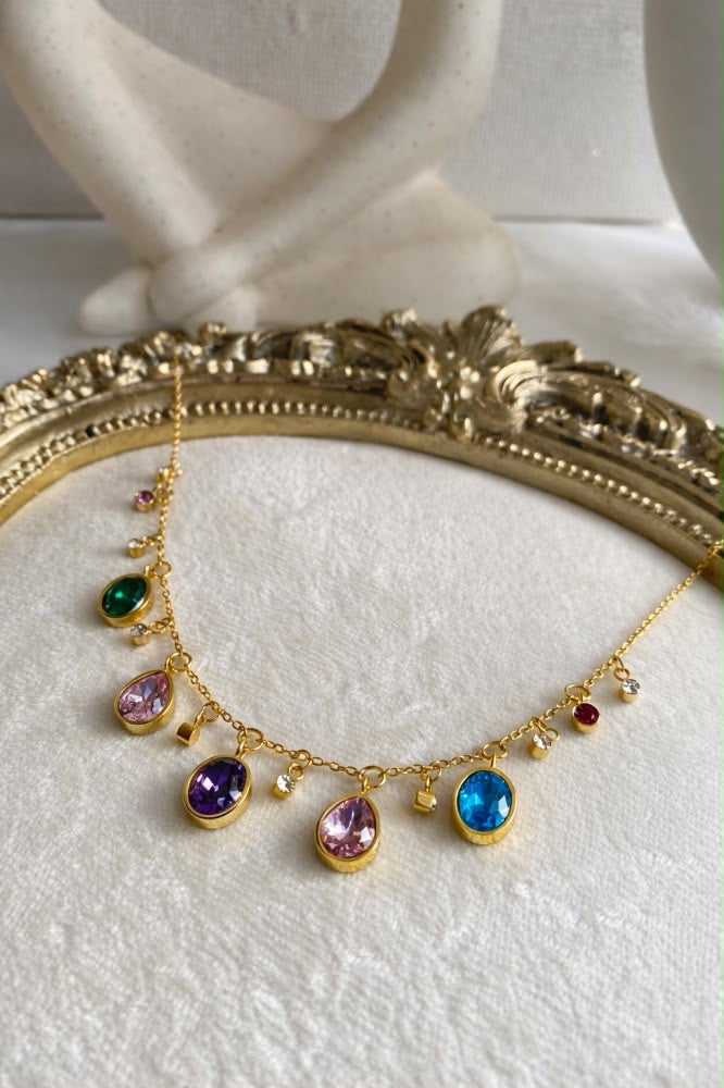 Multi gemstone Necklace