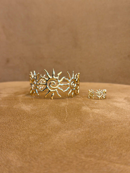 Arm Cuff / Handcuff With Ring (adjustable)
