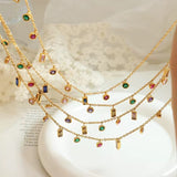 Multi combo bracelet & necklace