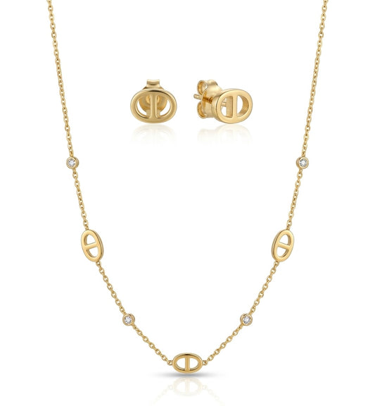 CD Necklace+Earrings