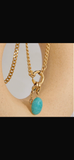 Paisley necklace