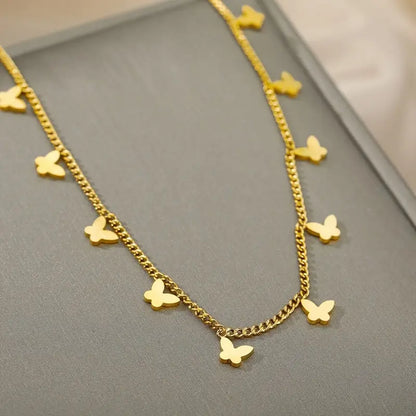 Butterfly necklace