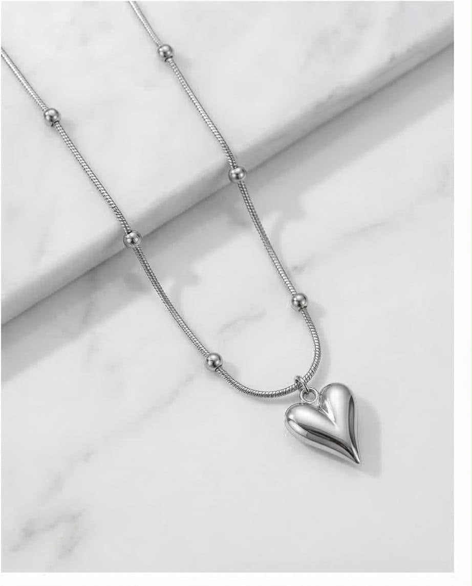 Silver Heart Necklace