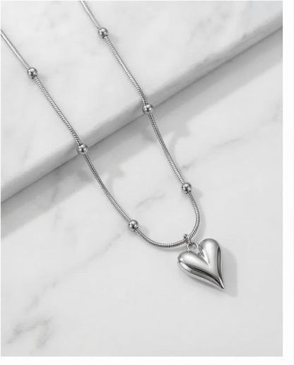 Silver Heart Necklace