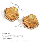 Shell earring