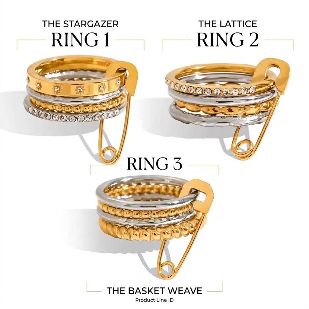 Safety Pin Ring