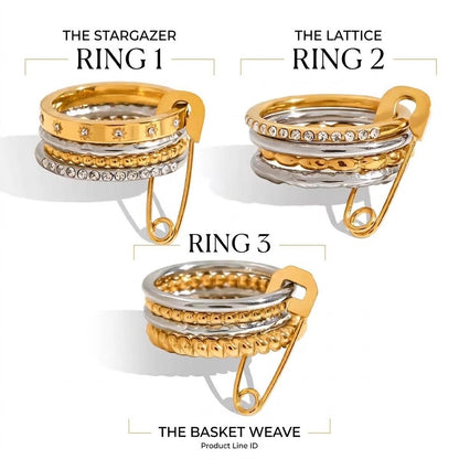 Safety Pin Ring