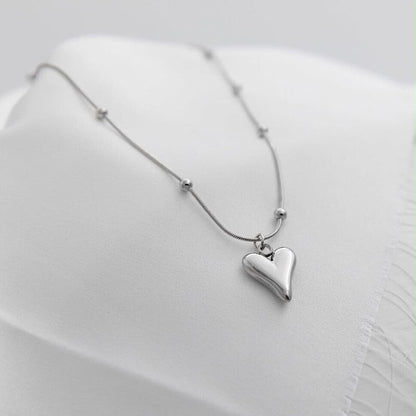 Silver Heart Necklace