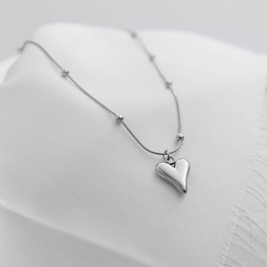 Silver Heart Necklace
