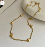 Heart combo bracelet & necklace