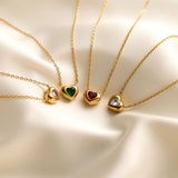 Heart zarkoon necklace