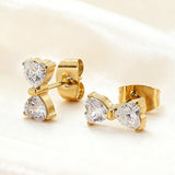 New bow stone studs