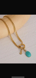 Paisley necklace