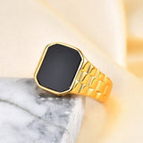 Vintage black ring