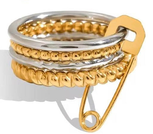 Safety Pin Ring