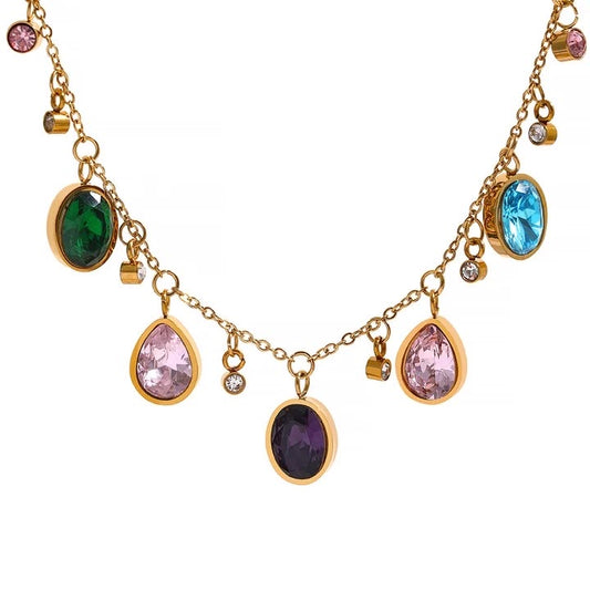 Multi gemstone Necklace