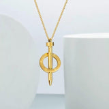 Nail necklace
