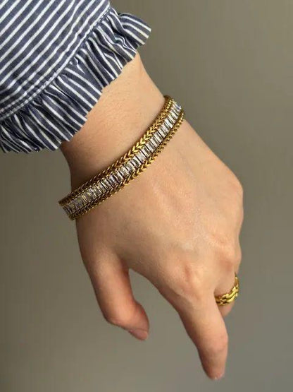 Bold Zircon Bracelet