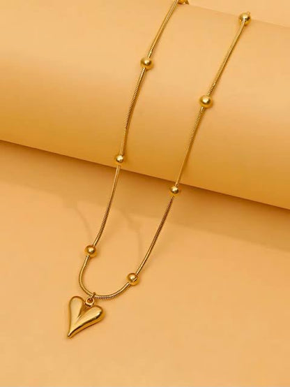 Golden Heart Necklace