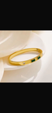 Emerald zarooo stone handcuff