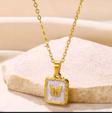 Butterfly necklace