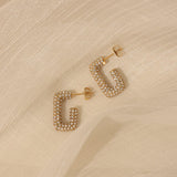 Cubic Zirconia Hoop