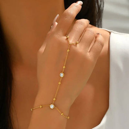 Hand chain Stoned