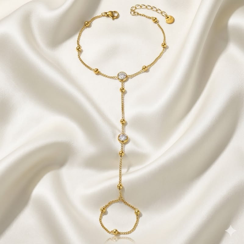 Hand chain Stoned